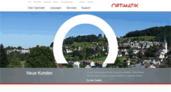 Desktop Screenshot of optimatik.ch